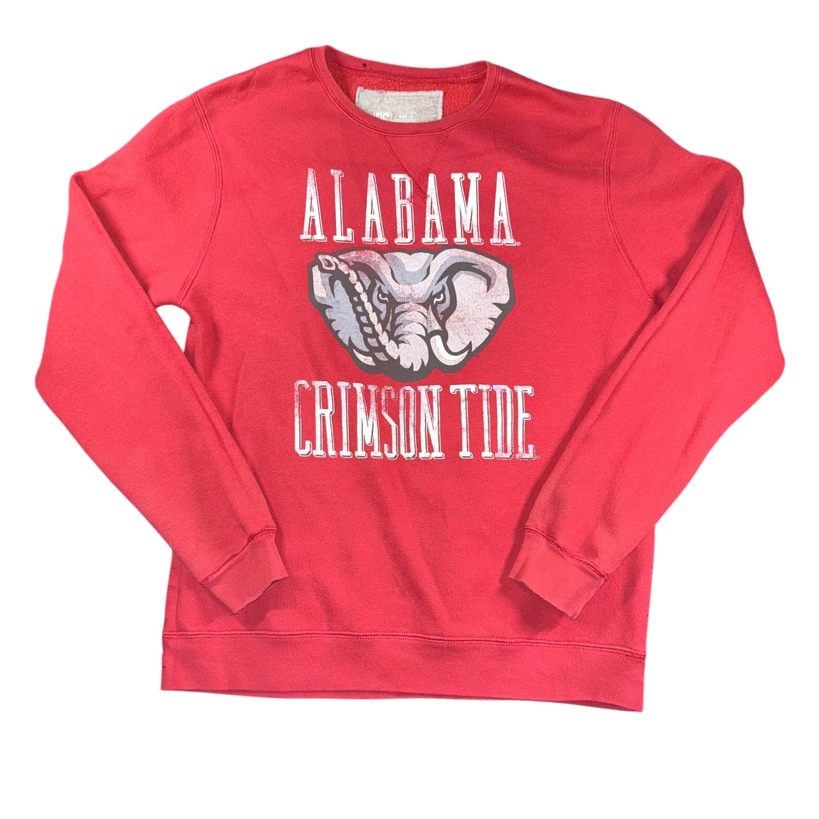 Alabama Crimson Tide Sweater Mens Large Ncaa Football Crewneck Pullover Vintage